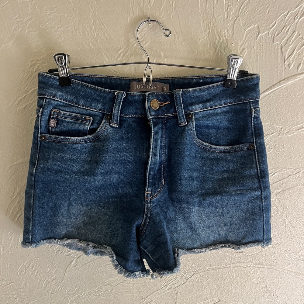 Just USA Dark Blue Jean Shorts